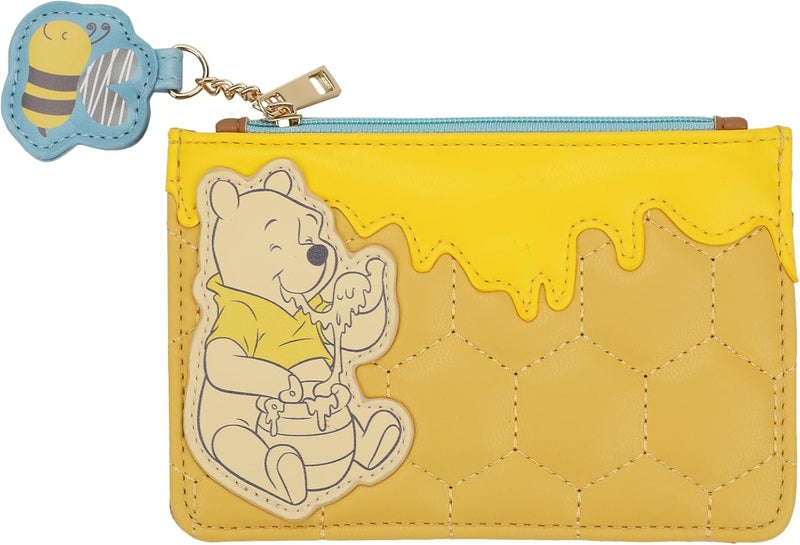 Bio World Winnie The Pooh Honeycomb Character Art Women's Card Wallet - Image 1